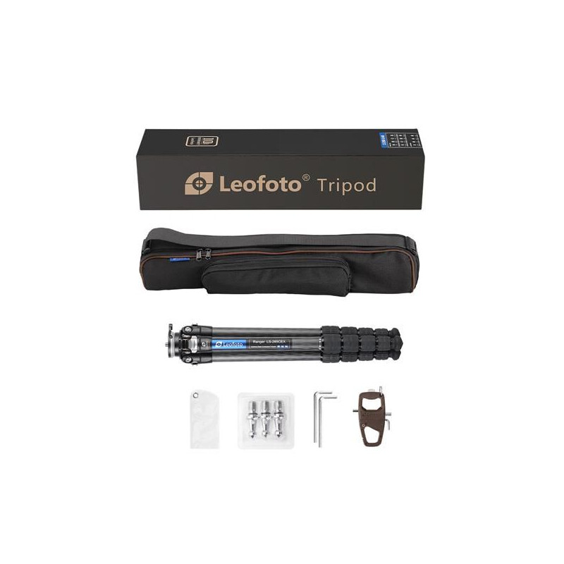 Leofoto Carbon tripod LS-284CEX Ranger mit Nivellierbasis