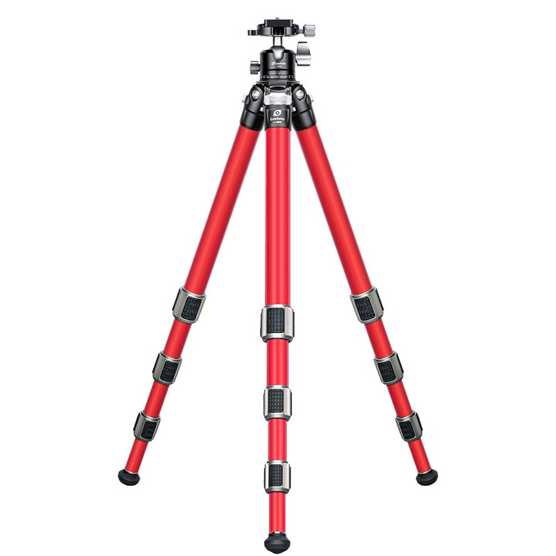 Leofoto Carbon tripod LA-284C Athena Red + Ballhead LH-30