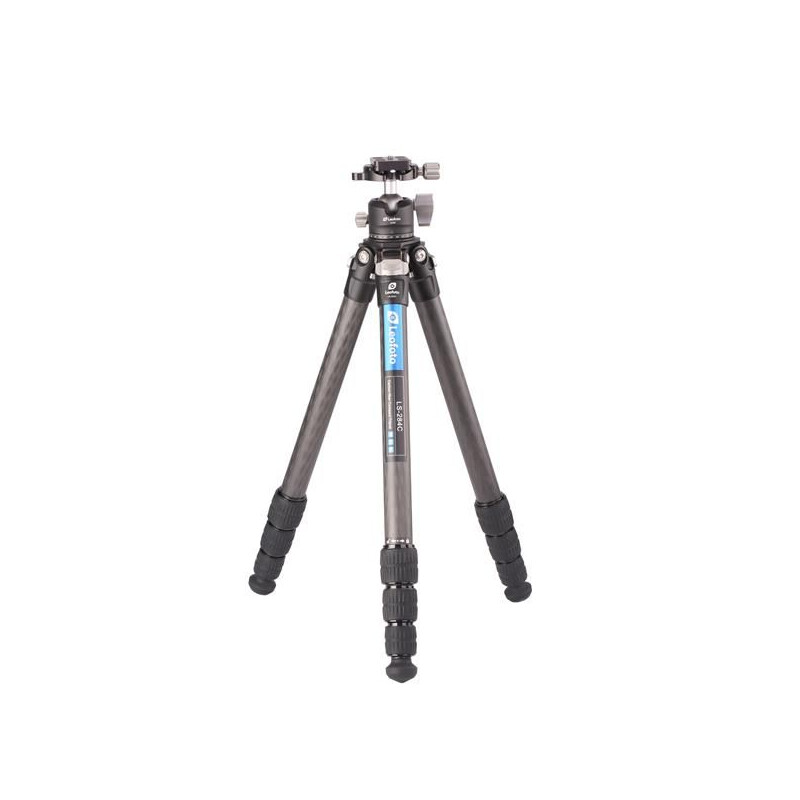 Leofoto Carbon tripod LS-284C Ranger + Ballhead LH-30 + 2segmentige Mittelsäule DC-282C