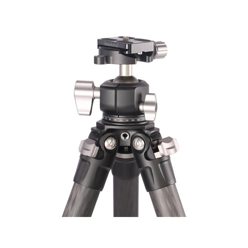 Leofoto Carbon tripod LS-284C Ranger + Ballhead LH-30 + 2segmentige Mittelsäule DC-282C