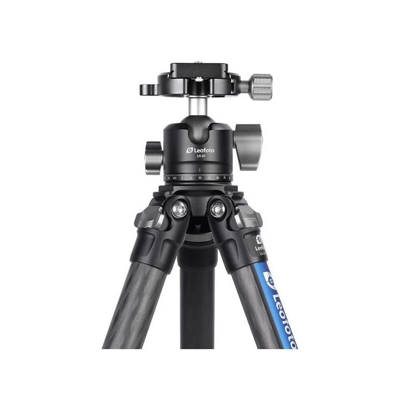 Leofoto Carbon tripod LS-255C Ranger + Ballhead LH-30 + kurze Mittelsäule DC-252C