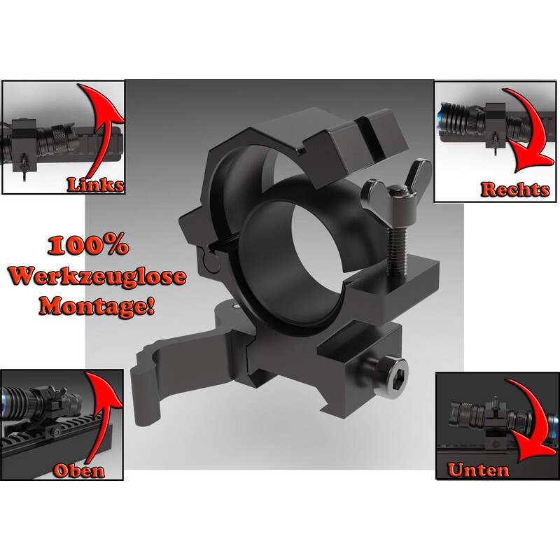 Sytong Adjustable quick-mount Pic-Rail 24-26mm