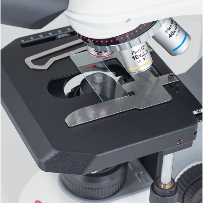 Motic Microscope Panthera C2, Trinocular (without 100X), infinity, plan, achro, 40x-400x, Halogen/LED