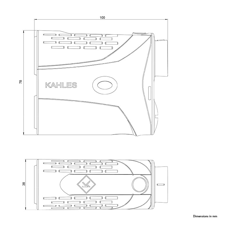 Kahles Telemetro HELIA RF-M 7x25