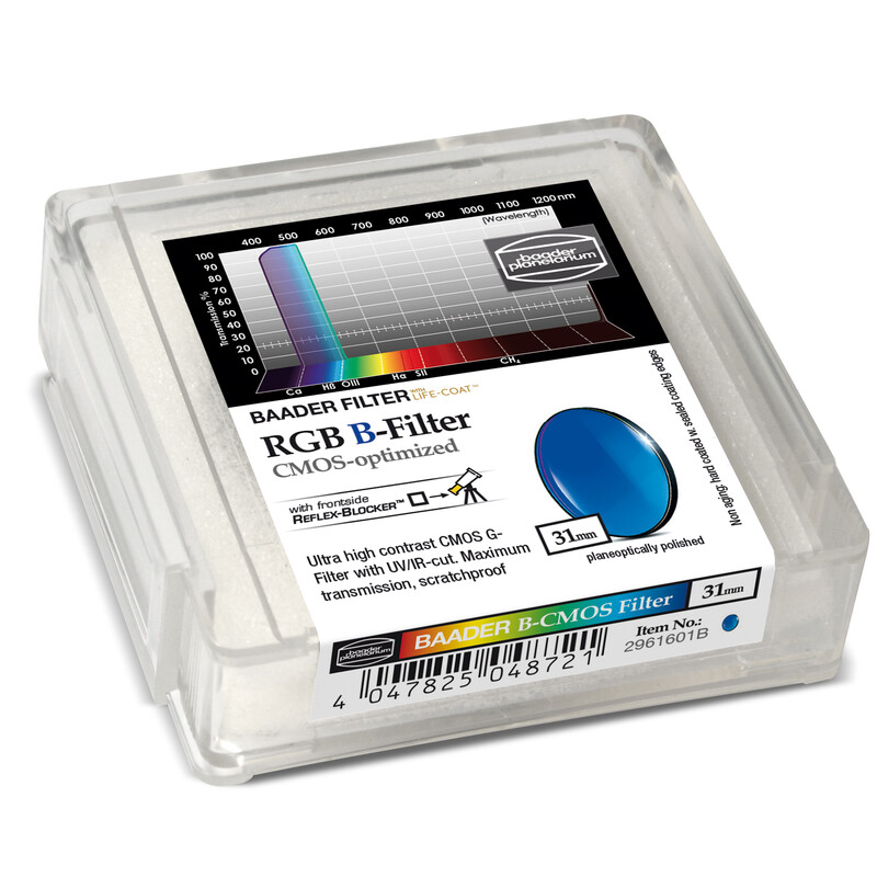 Baader Filtro RGB-B CMOS 31mm