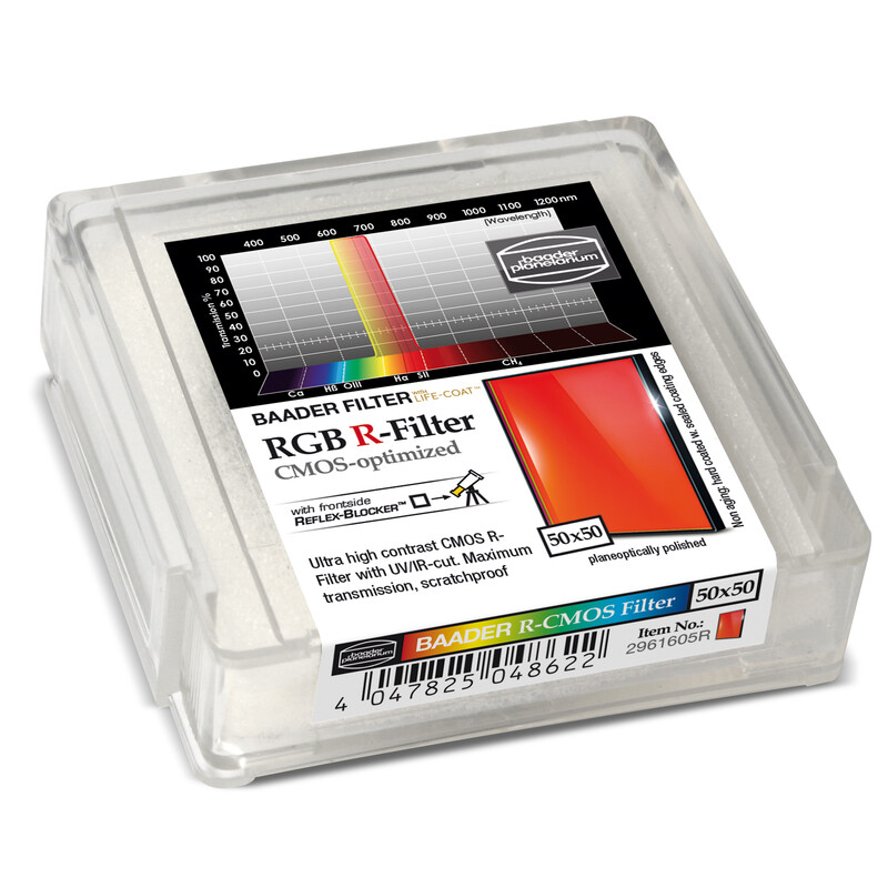 Baader Filtro RGB-R CMOS 50x50mm