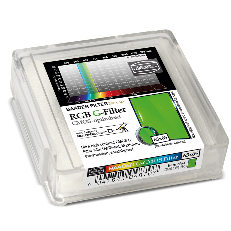 Baader Filtro RGB-G CMOS 65x65mm