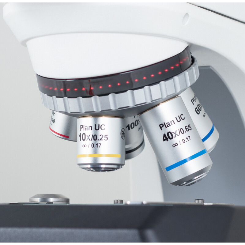 Motic Microscoop Panthera C2 Trinokular, infinity, plan, achro, 40x-1000x, 10x/22mm, Halogen/LED