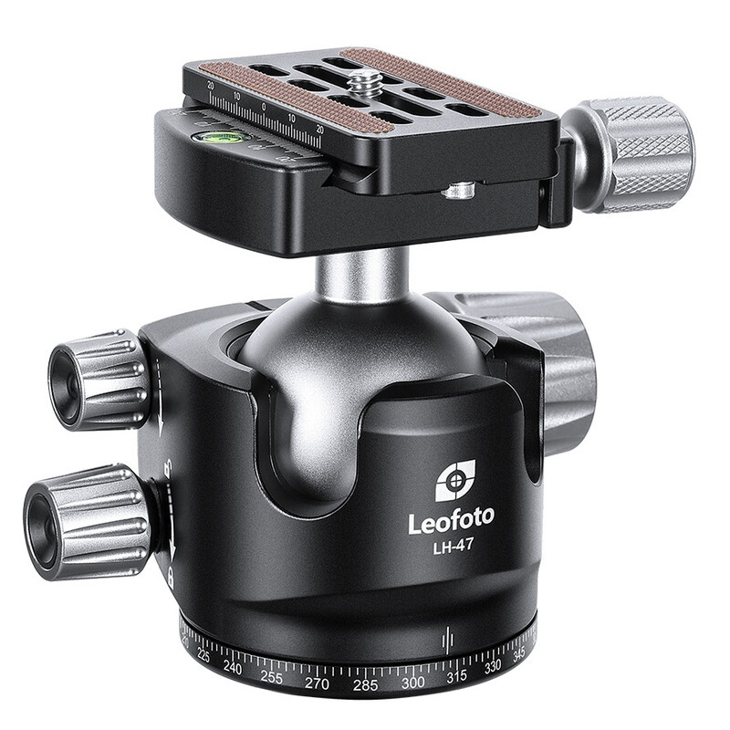 Leofoto Tripod ball-head LH-47+QP-70N