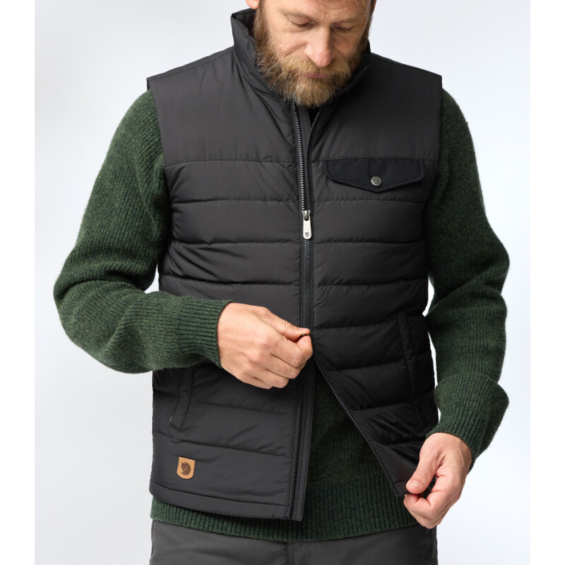 Fjällräven Greenland Down Liner Vest M, 550 Black, size M