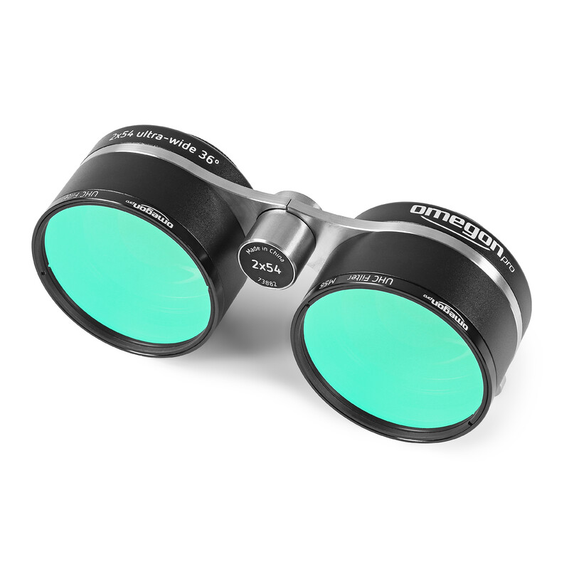 Omegon 2x54 binoculars for star field observation