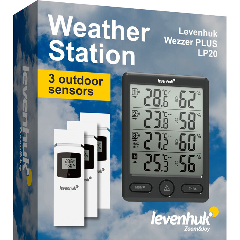 Levenhuk Weerstation Wezzer PLUS LP20