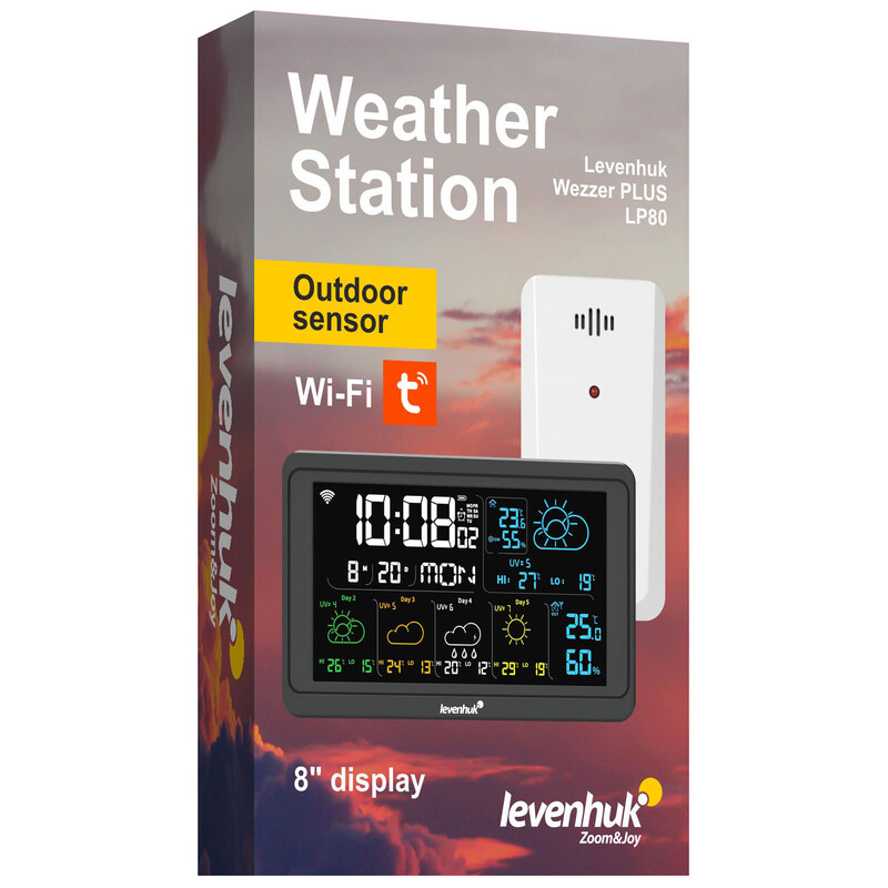 Levenhuk Stazione meteo Wezzer PLUS LP80 Wi-Fi