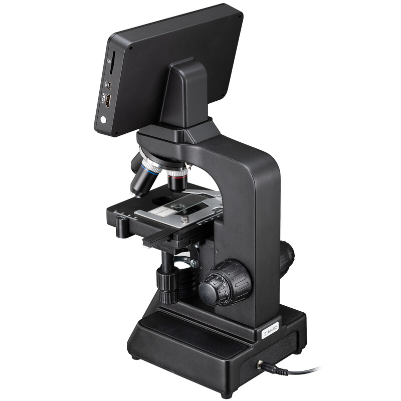 Bresser Microscopio Researcher LCD Mikroskop, screen, 40x-600x, DL, LED, 16MP