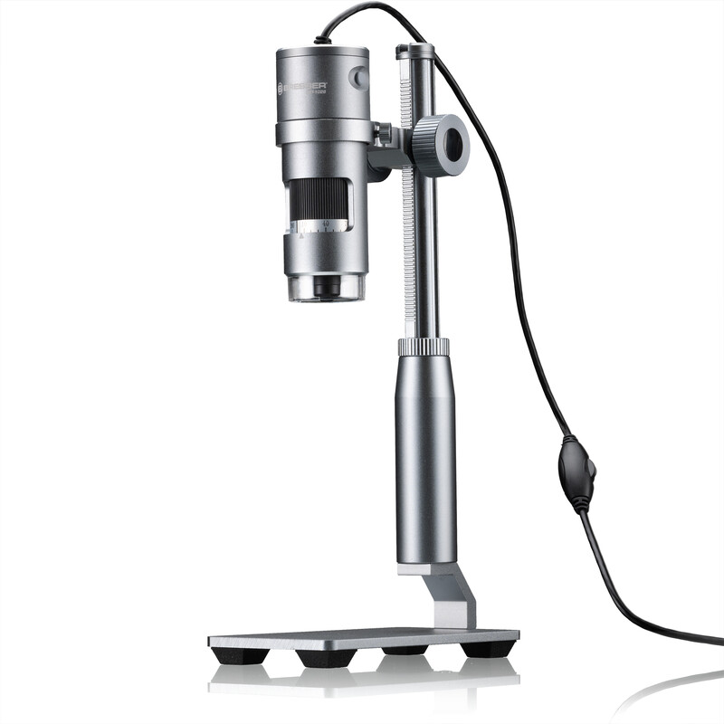 Microscope DST-1028, Bresser Digitalmikroskop USB AL LED screen, 10x-280x,
