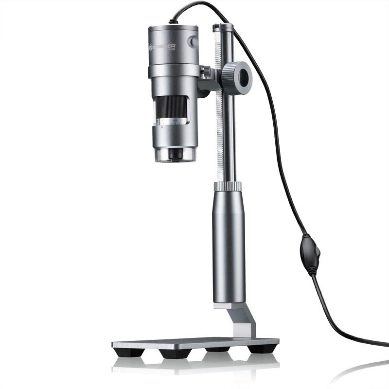 Bresser USB digital microscope DST-1028, screen, 10x-280x, AL LED 5.1MP