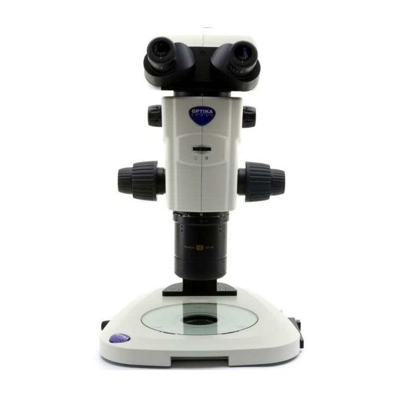 Optika Microscopio stereo zoom SZR-180, trino, CMO, w.d. 60mm, 10x/23, 7.5x-135x, LED, click stop