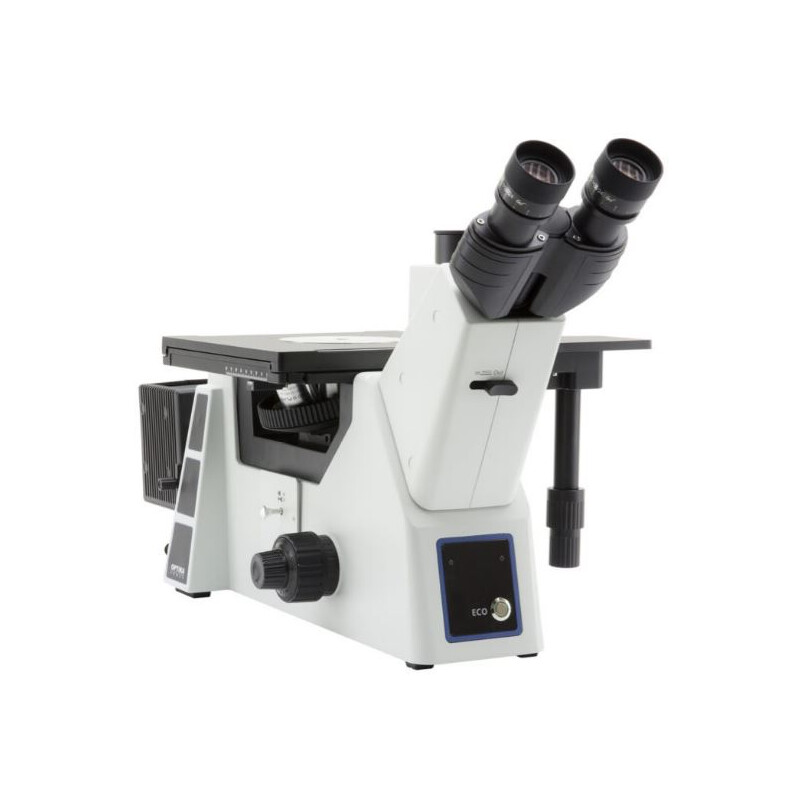 Optika Inverted microscope IM-5MET, MET trino, inverse, 10x24mm, AL, Halogen, 12V/100W w.o. objectives