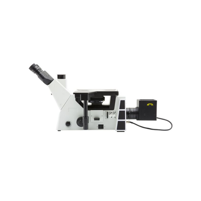 Optika Inverted microscope IM-5MET, MET trino, inverse, 10x24mm, AL, Halogen, 12V/100W w.o. objectives