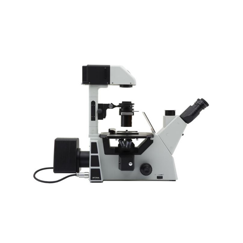 Optika Inverted microscope IM-3METLD, trino, inverse, 10x22mm, LED 18W,