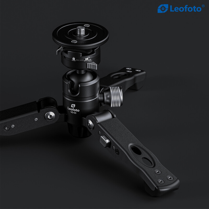 Leofoto Universal Monopod Tripod Base VD-03