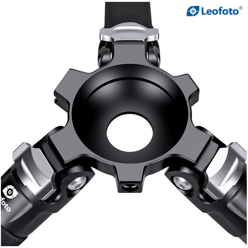 Leofoto Carbon tripod LVM-324C Manba mit Nivelliereinrichtung + Videoneiger BV-10