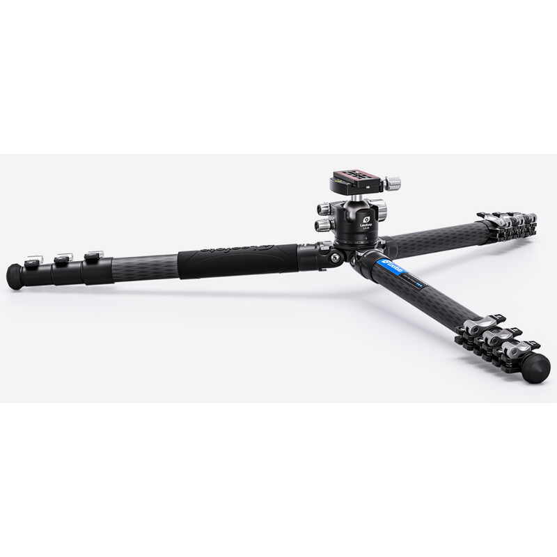 Leofoto Carbon tripod LSR-324C Rapid Ranger mit Beinklemmen + Ballhead LH-40