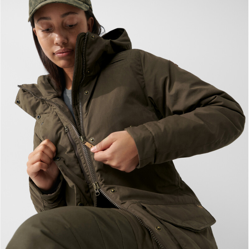 Fjällräven Högvilt Jacket W, 633 Dark Olive, S