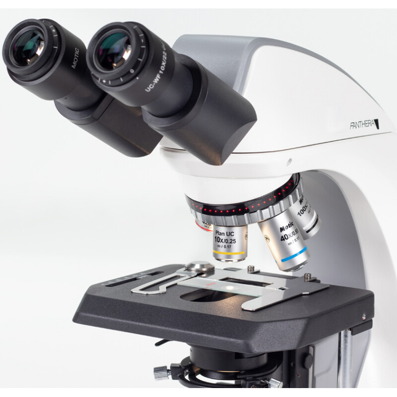 Motic microscope Panthera DL, binocular, digital, infinity, plan, achro, 40x-1000x, 10x/22mm, Halogen/LED, WI-Fi, 4MP