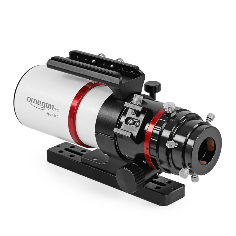 Omegon Apochromatic refractor Pro APO AP 61/360 Triplet ED OTA + Pro Reducer 0,75x