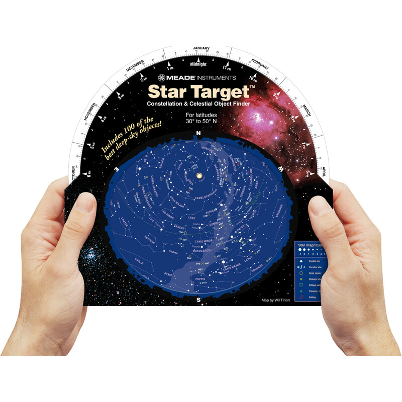 Meade Star chart planisphere