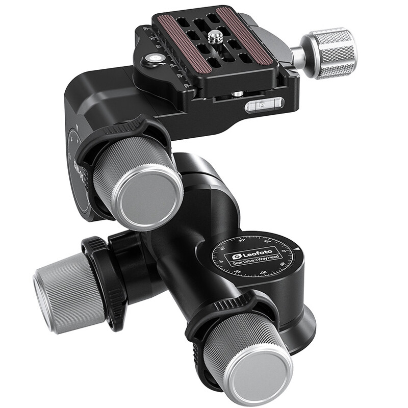 Leofoto Geared tripod head GW-01