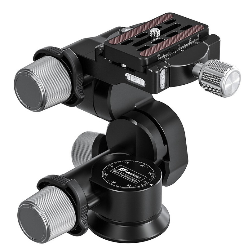 Leofoto Geared tripod head GW-01