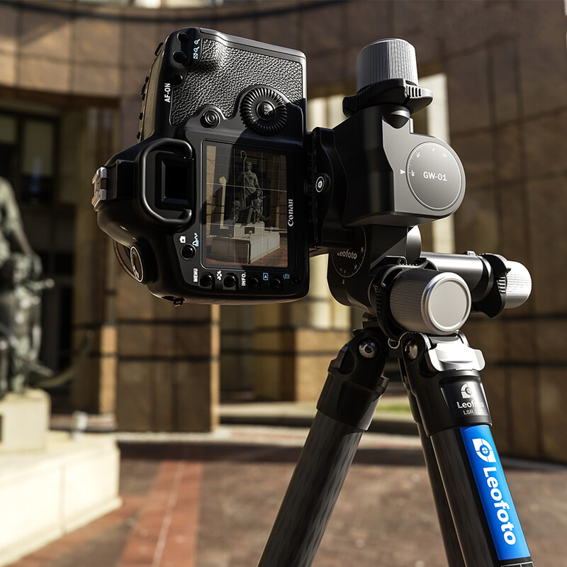 Leofoto Geared tripod head GW-01