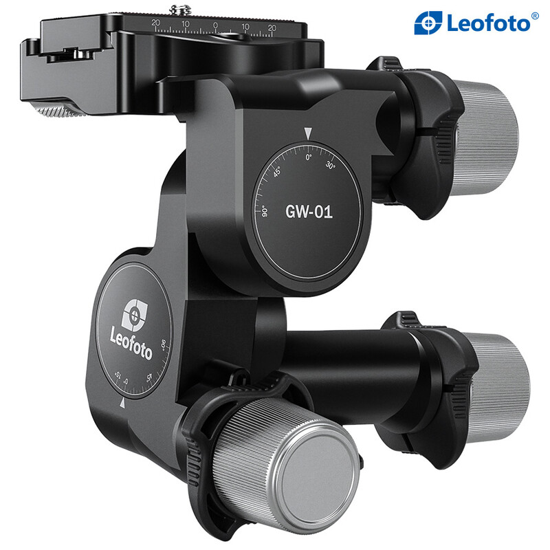 Leofoto Geared tripod head GW-01