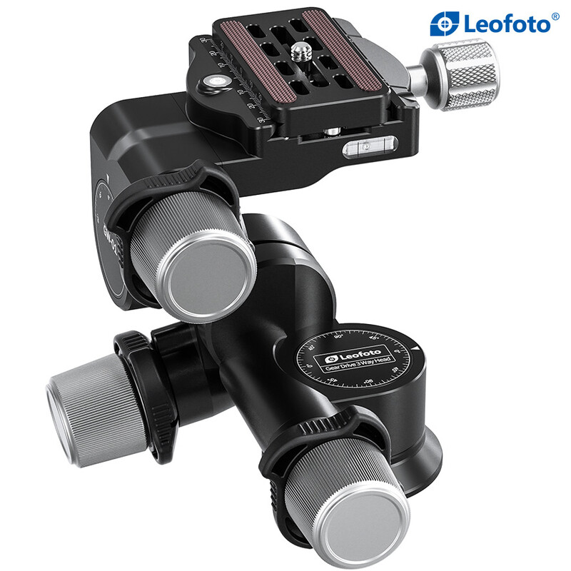 Leofoto Geared tripod head GW-01