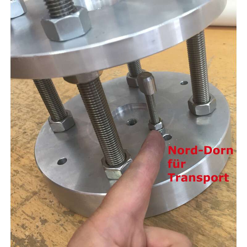 Lacerta Zuilverlenging Betonsäulenadapter für EQ-6, NEQ-6, NEQ-6 R & EQ-8