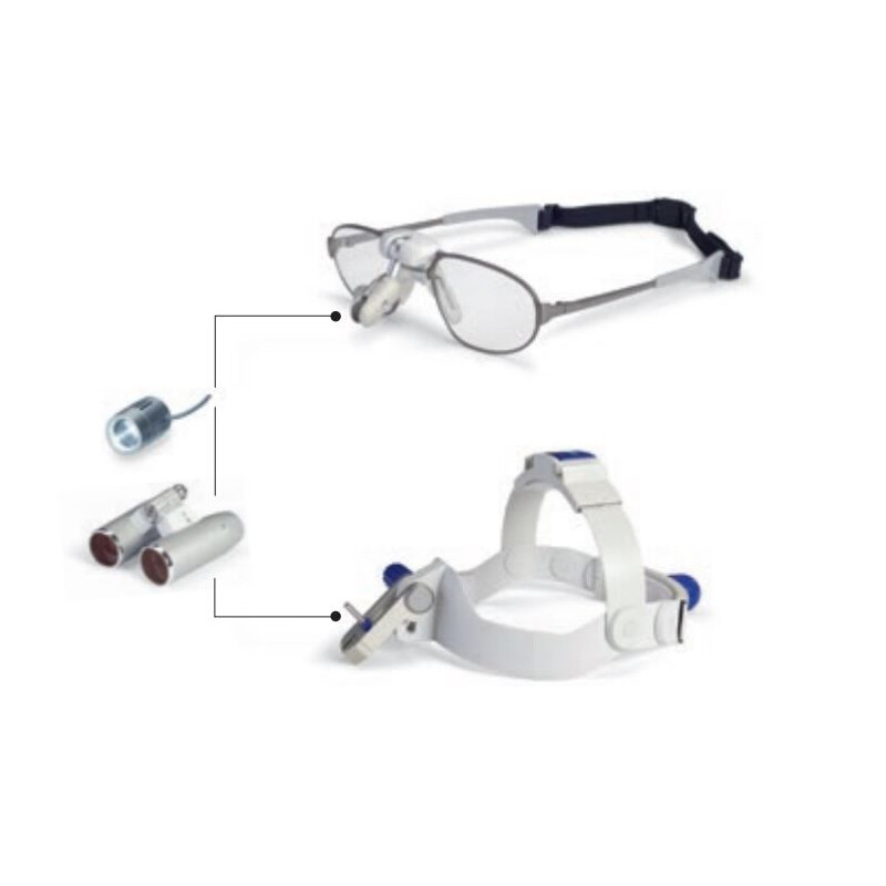 ZEISS Magnifying glass Telescope magnifier optical system K 3.2x/500 incl. lens protection for EyeMag Pro head magnifier