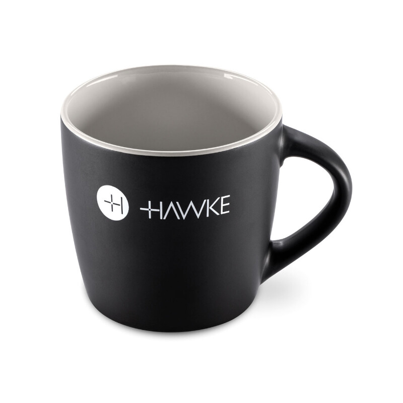 HAWKE Beker Black Coffee Mug