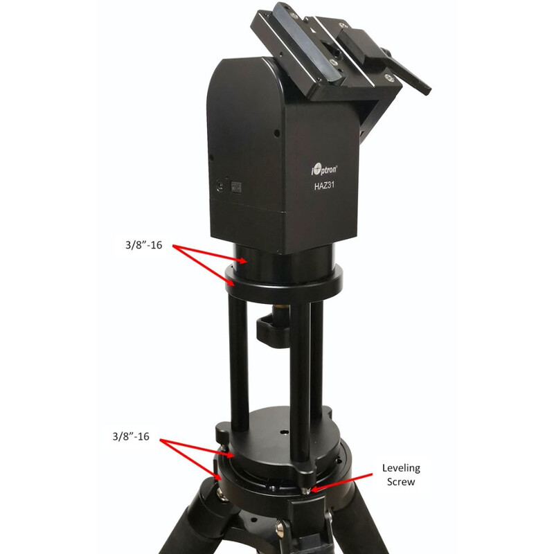 iOptron Alargador de mástil MiniPier HAZ