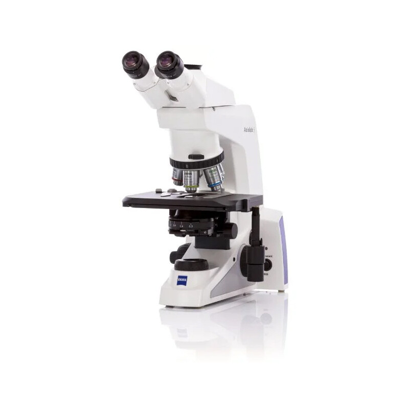 ZEISS Microscope , Axiolab 5, HF, trino, infinity, plan, 5x, 10x, 40x, 10x/22, Dl, LED, 10W, incl. Camera adapter