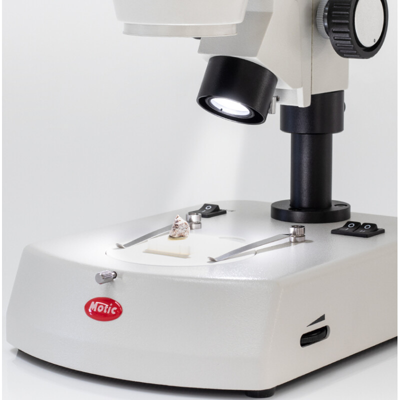 Motic Stereo Zoom Microscope SMZ-160-TLED, LED, 0.75x-4.5x