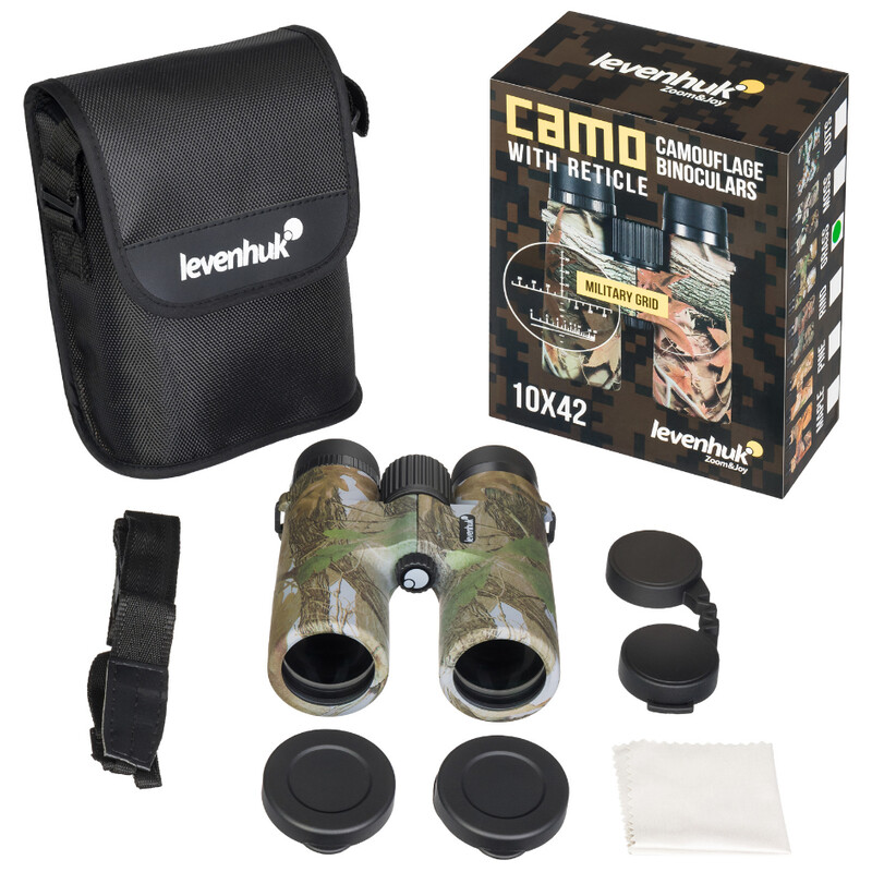 Levenhuk Binocolo 10x42 Camo Grass