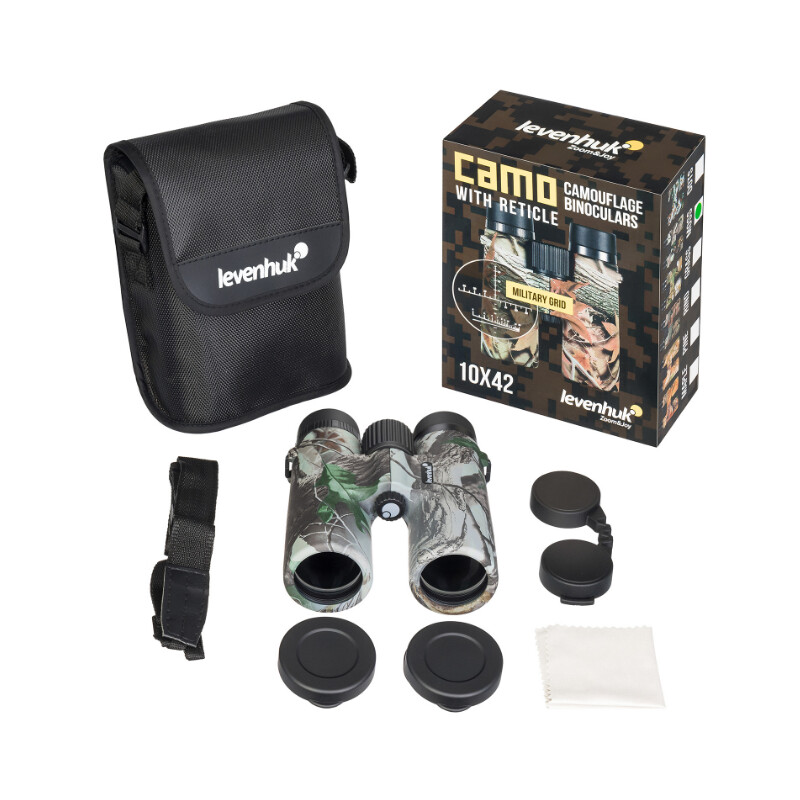 Levenhuk Binocolo 10x42 Camo Moss