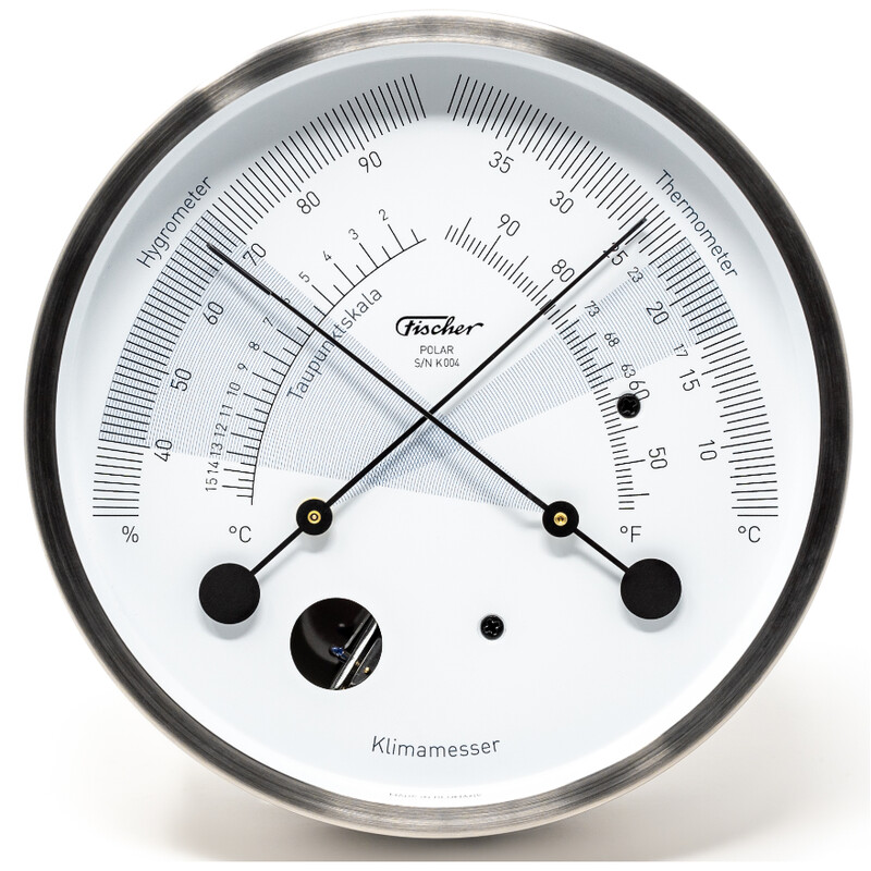 Fischer Weather station POLAR thermohygrometer