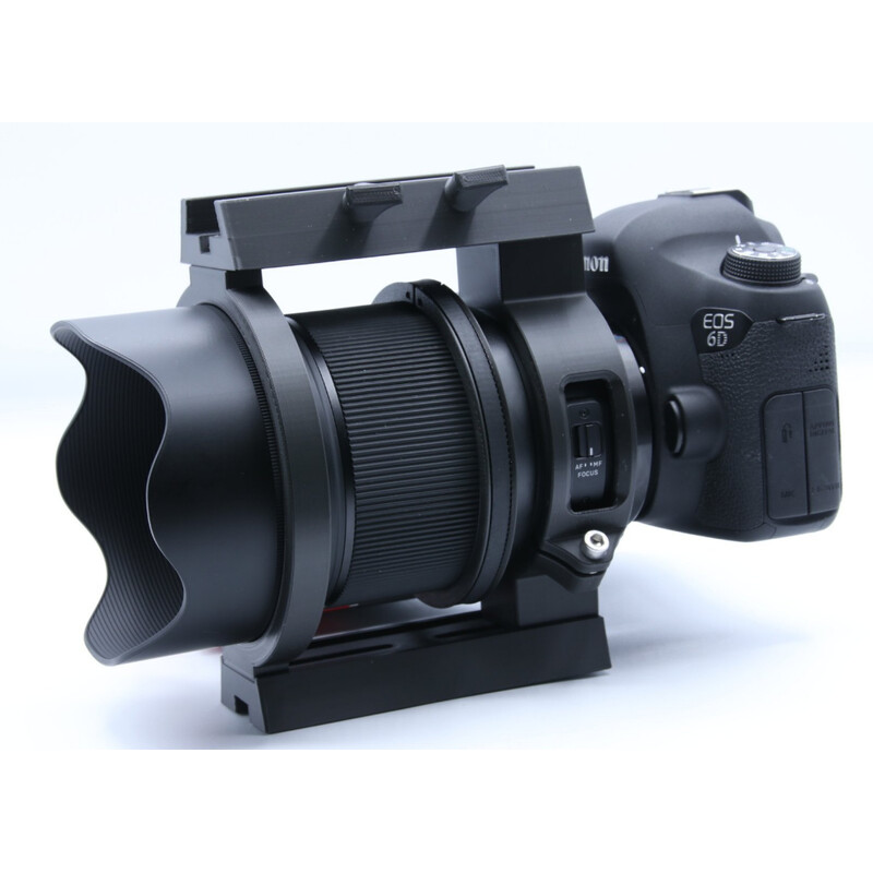 Astroprints EAF motor attachment kit with clamp, rail and finder base for Sigma Art 85mm lens