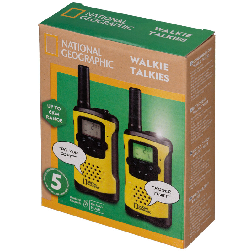 National Geographic Walkie-talkies 6km