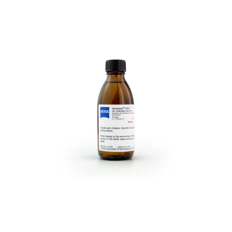 ZEISS Immersion oil Immersol 518 F fluorescence-free, bottle 100 ml