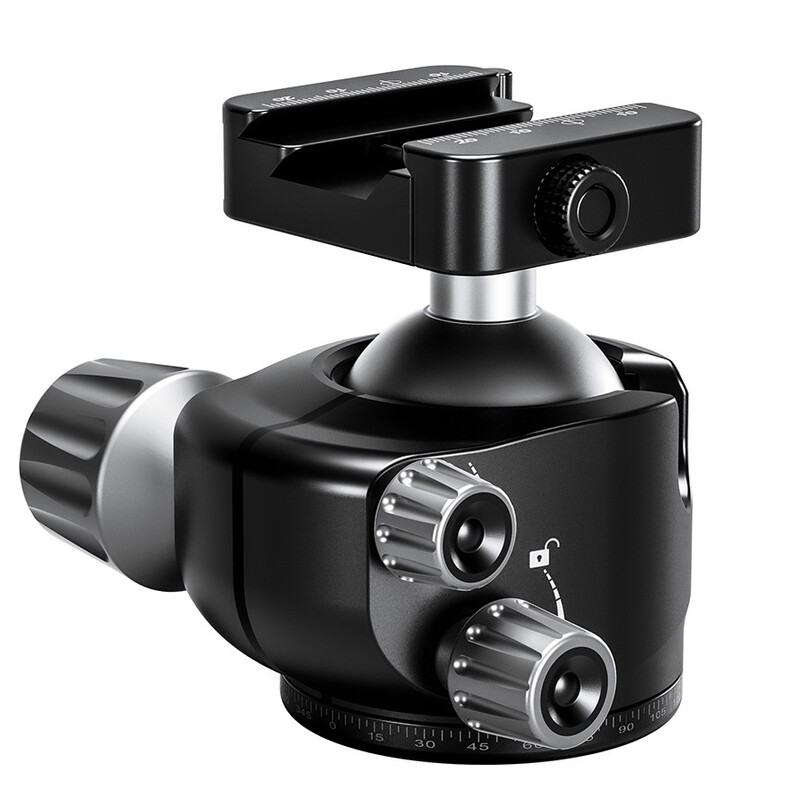 Leofoto LH-47 SC Ball head with Arca-Swiss & Picatinny mount