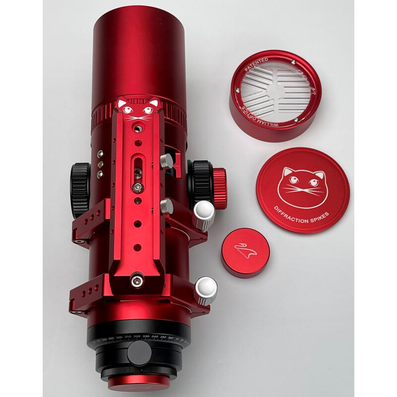 William Optics Refractor apocromático AP 61/300 RedCat 61 OTA